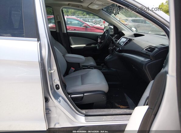 3CZRM3H57GG720344 2016 HONDA CR-V Silver Front interior view