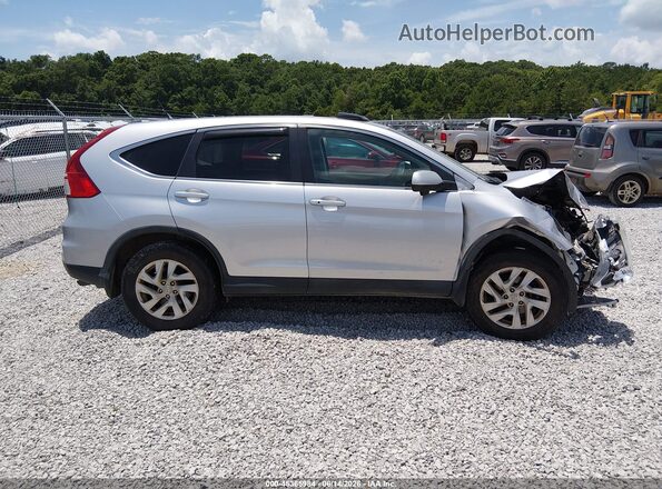 3CZRM3H57GG720344 2016 HONDA CR-V Silver Rear interior view