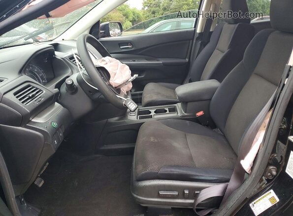 3CZRM3H58GG718862 2016 HONDA CR-V Черный Вид салона спереди