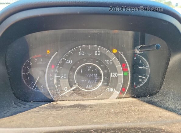 3CZRM3H5XGG706311 2016 HONDA CR-V Серый Вид щитка приборов