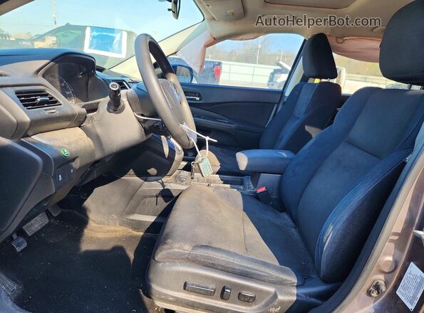 3CZRM3H5XGG706311 2016 HONDA CR-V Серый Вид салона спереди
