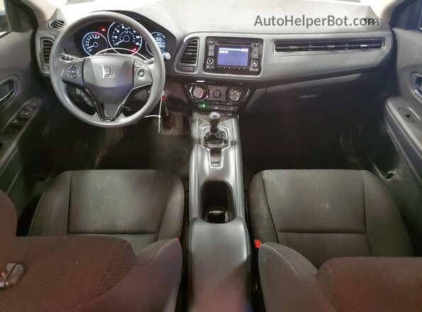 3CZRU5G30JM709819 2018 HONDA HR-V Gray Вид панелі приладів