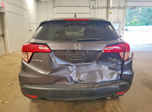 3CZRU5G30JM709819 2018 HONDA HR-V Gray Вид ззаду