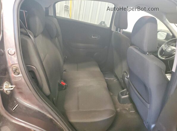 3CZRU5G30JM709819 2018 HONDA HR-V Gray Вид задніх сидінь