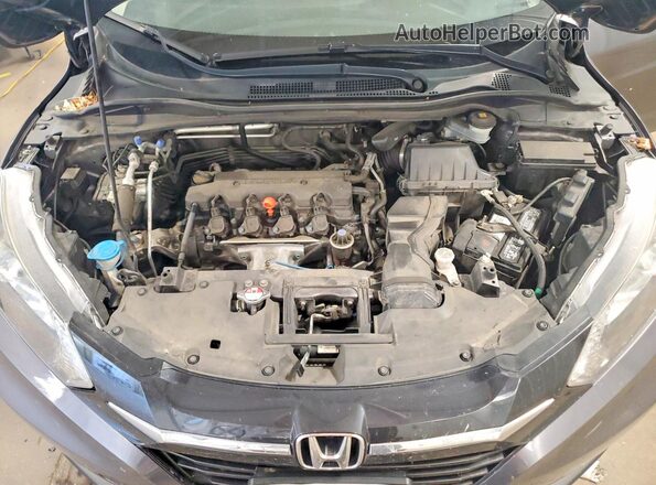 3CZRU5G30JM709819 2018 HONDA HR-V Gray Вид задньої частини салону