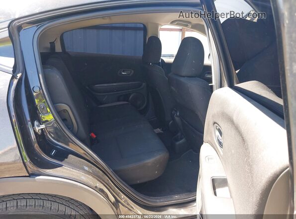 3CZRU5G36HM704702 2017 HONDA HR-V Black Widok naklejki z numerem VIN