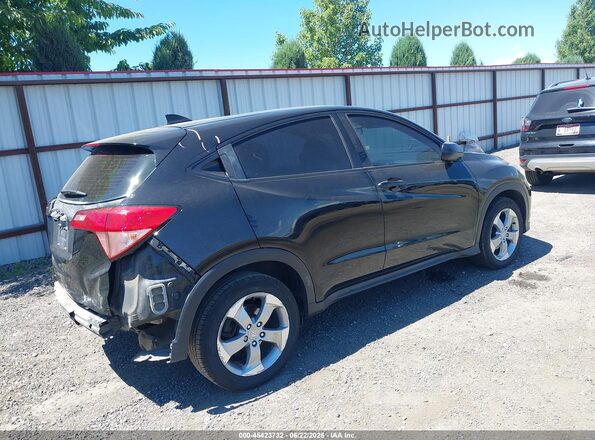 3CZRU5G36HM704702 2017 HONDA HR-V Black Tył prawy