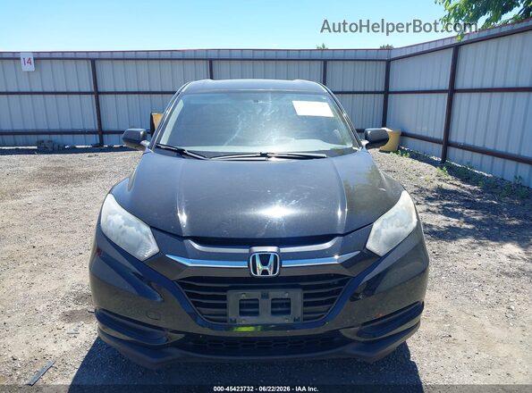 3CZRU5G36HM704702 2017 HONDA HR-V Black Widok wnętrza z tyłu