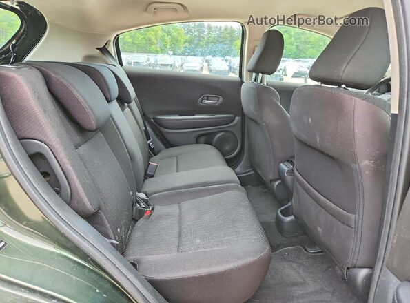 3CZRU5G37HM700366 2017 HONDA HR-V Green Rear interior view