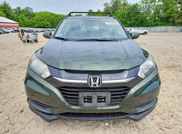 3CZRU5G37HM700366 2017 HONDA HR-V Green Front view