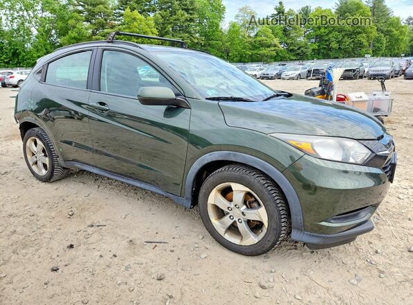 3CZRU5G37HM700366 2017 HONDA HR-V Green Front right