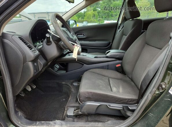 3CZRU5G37HM700366 2017 HONDA HR-V Green Front interior view