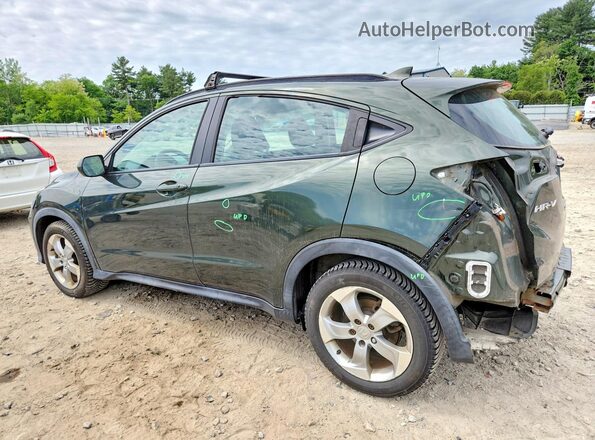 3CZRU5G37HM700366 2017 HONDA HR-V Green Rear left