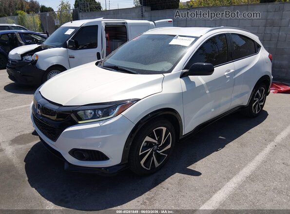 3CZRU5H11KM724103 2019 HONDA HR-V White Front left