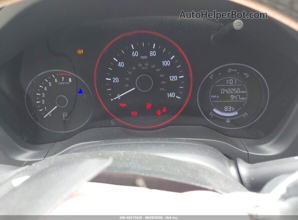 3CZRU5H11MM706302 2021 HONDA HR-V Blue Вид задніх сидінь