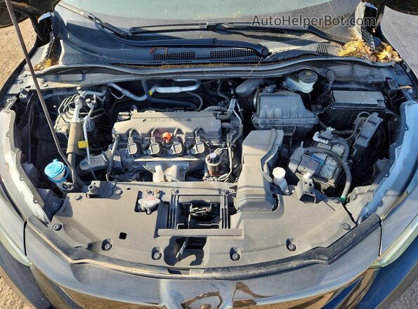 3CZRU5H11MM734679 2021 HONDA HR-V Black Вид підкапотного простору