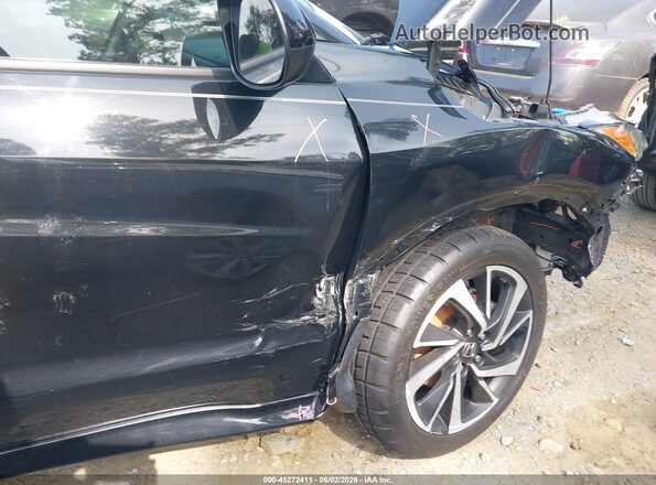 3CZRU5H12KG715537 2019 HONDA HR-V Black Front view