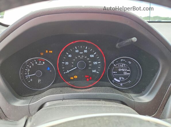3CZRU5H12MM715882 2021 HONDA HR-V Белый Вид щитка приборов