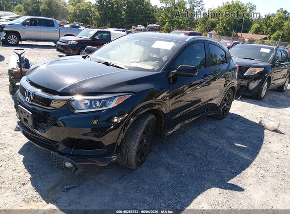 3CZRU5H12MM721858 2021 HONDA HR-V Black Передня ліва чверть