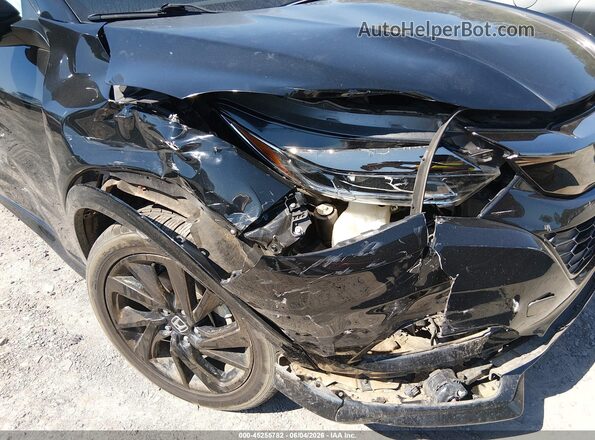 3CZRU5H12MM721858 2021 HONDA HR-V Black Вид спереду