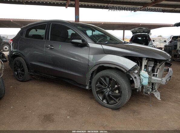 3CZRU5H12NM717892 2022 HONDA HR-V Gray Սալոնի 360 աստիճան տեսք
