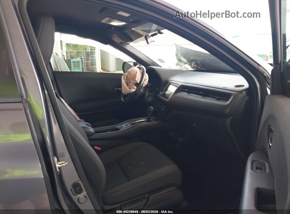 3CZRU5H13LM708034 2020 HONDA HR-V Gray Front interior view