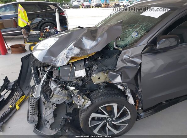 3CZRU5H13LM708034 2020 HONDA HR-V Gray Front view