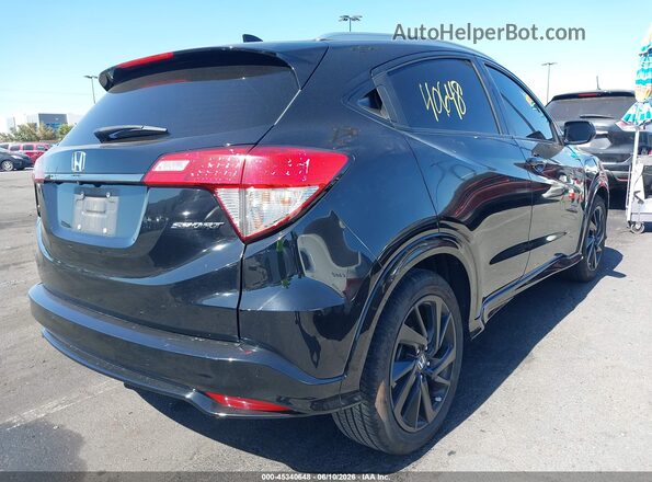 3CZRU5H13MM714448 2021 HONDA HR-V Black Задня права чверть
