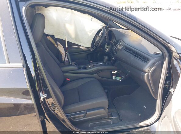 3CZRU5H13MM714448 2021 HONDA HR-V Black Вид салону спереду