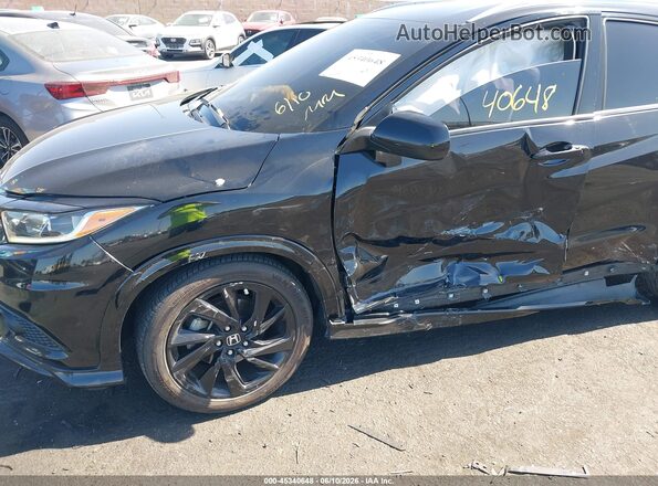 3CZRU5H13MM714448 2021 HONDA HR-V Black Вид спереду