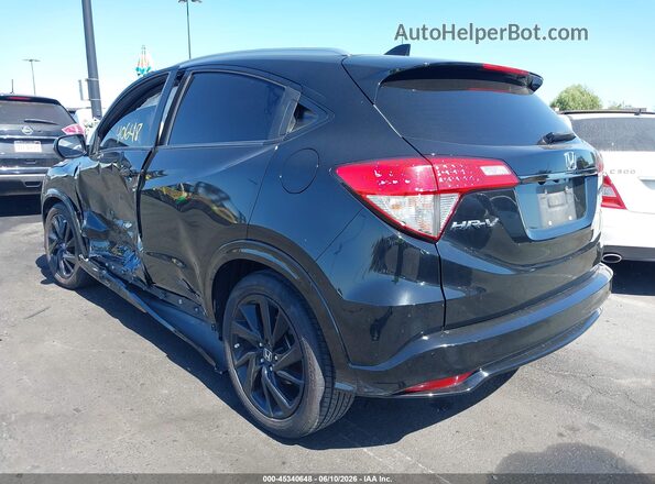 3CZRU5H13MM714448 2021 HONDA HR-V Black Задня ліва чверть