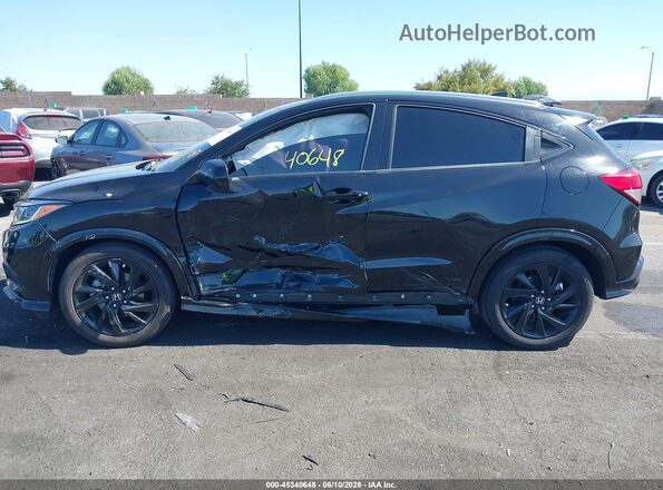 3CZRU5H13MM714448 2021 HONDA HR-V Black Панорамний вид салону 360°