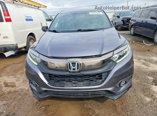 3CZRU5H13MM732156 2021 HONDA HR-V Gray Front view