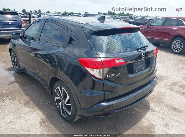 3CZRU5H15LG700483 2020 HONDA HR-V Black Հետևի ձախ