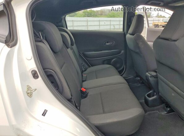 3CZRU5H15LM700338 2020 HONDA HR-V White Widok wnętrza z tyłu