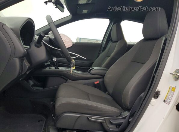 3CZRU5H15LM700338 2020 HONDA HR-V White Widok wnętrza z przodu