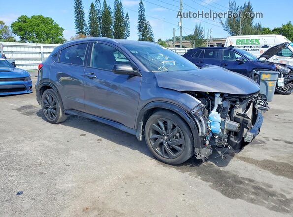 3CZRU5H15MM732109 2021 HONDA HR-V Gray 