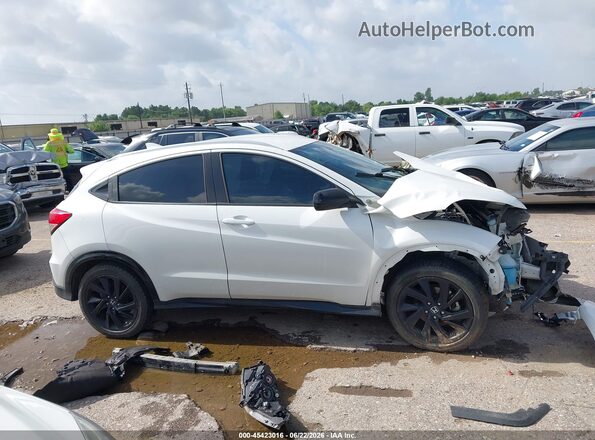 3CZRU5H15MM732997 2021 HONDA HR-V White Rear interior view
