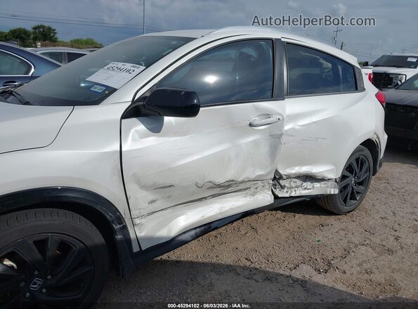 3CZRU5H16MM708854 2021 HONDA HR-V White წინა ხედი