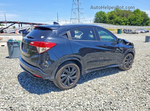 3CZRU5H17MM703081 2021 HONDA HR-V Black Задня права чверть