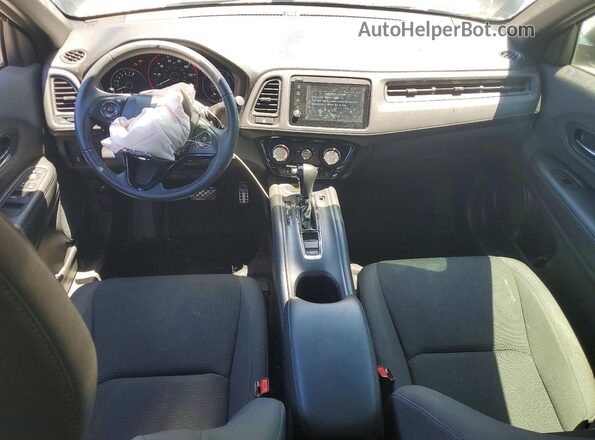 3CZRU5H17MM703081 2021 HONDA HR-V Black Вид панелі приладів