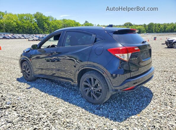 3CZRU5H17MM703081 2021 HONDA HR-V Black Задня ліва чверть