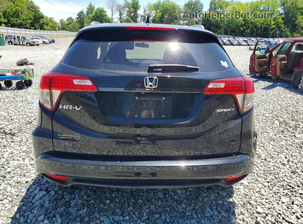 3CZRU5H17MM703081 2021 HONDA HR-V Black Вид ззаду