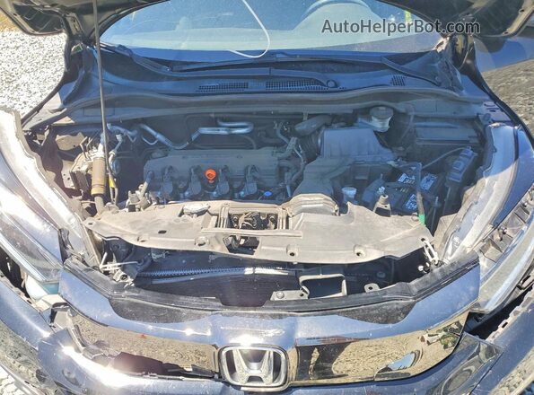 3CZRU5H17MM703081 2021 HONDA HR-V Black Вид підкапотного простору