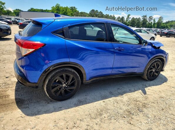 3CZRU5H17MM707776 2021 HONDA HR-V Синий Задняя правая четверть