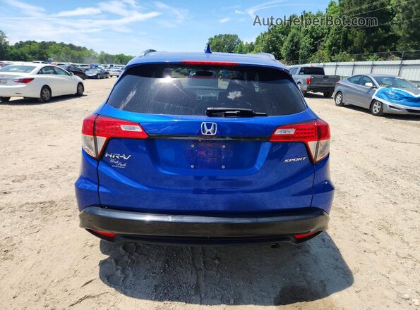3CZRU5H17MM707776 2021 HONDA HR-V Синий Вид сзади