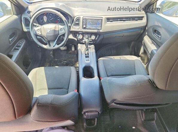 3CZRU5H17MM707776 2021 HONDA HR-V Синий Вид панели приборов