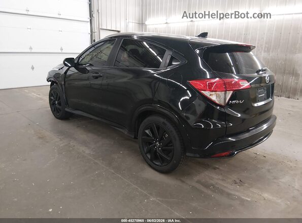 3CZRU5H17MM716154 2021 HONDA HR-V Black Задня ліва чверть
