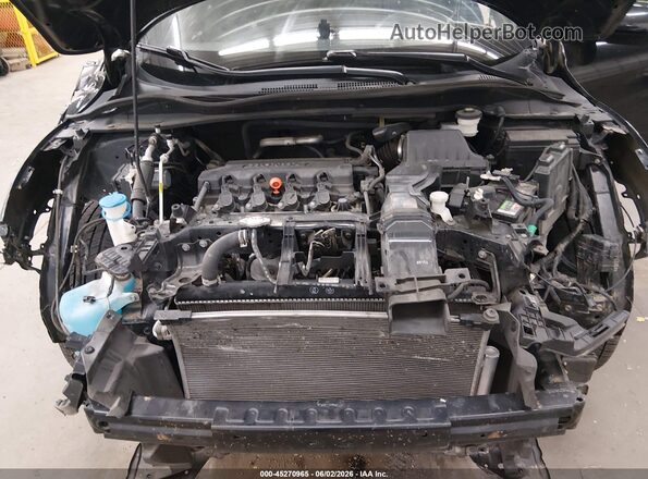 3CZRU5H17MM716154 2021 HONDA HR-V Black Вид ззаду
