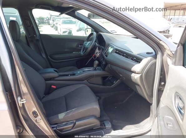 3CZRU5H18KG715722 2019 HONDA HR-V Gray წინა სალონის ხედი
